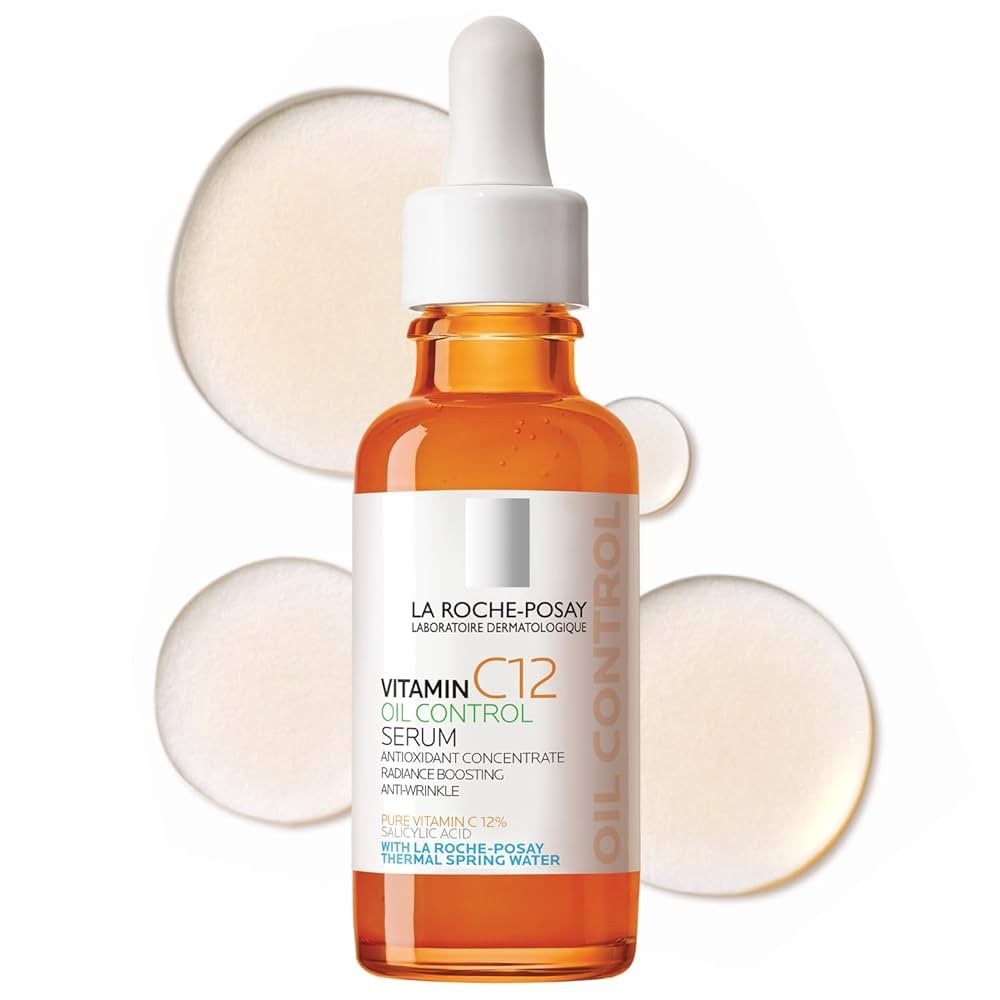 LA Roche-Posay Vitamin C12 Oil Control Serum…New In Sealed Box